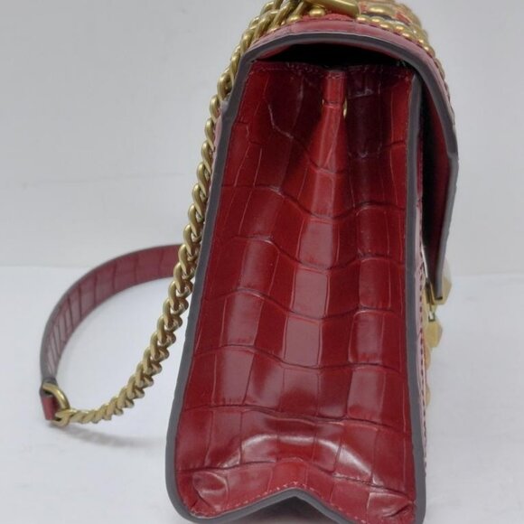 MICHAEL KORS WHITNEY RED LEATHER - Picture 5 of 10